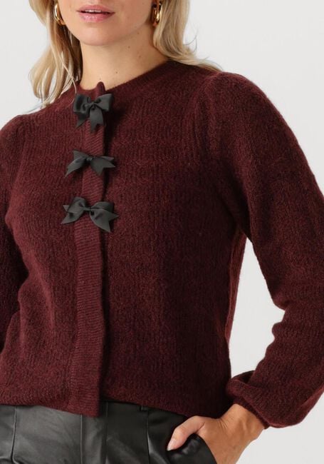 Bordeaux Y.A.S. Pullover YASBONA LS KNIT CARDIGAN S. - large