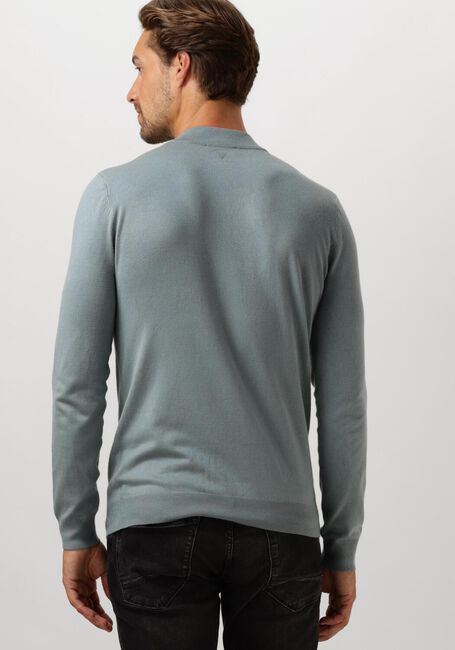 Blaue PURE PATH Pullover REGULAR FIT KNITWEAR HALFZIP803 - large
