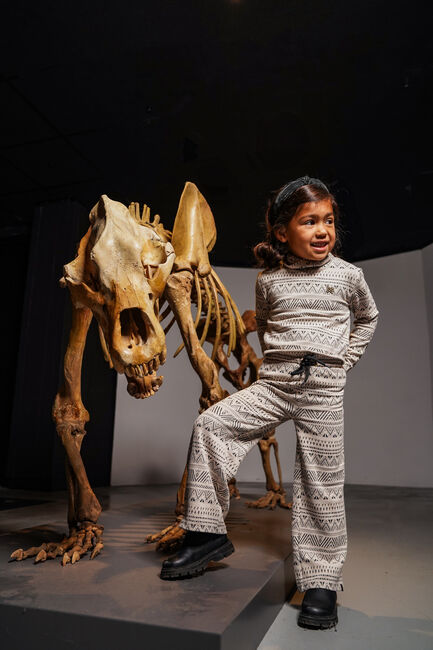 Ecru KOKO NOKO Weite Hose O56940 - large