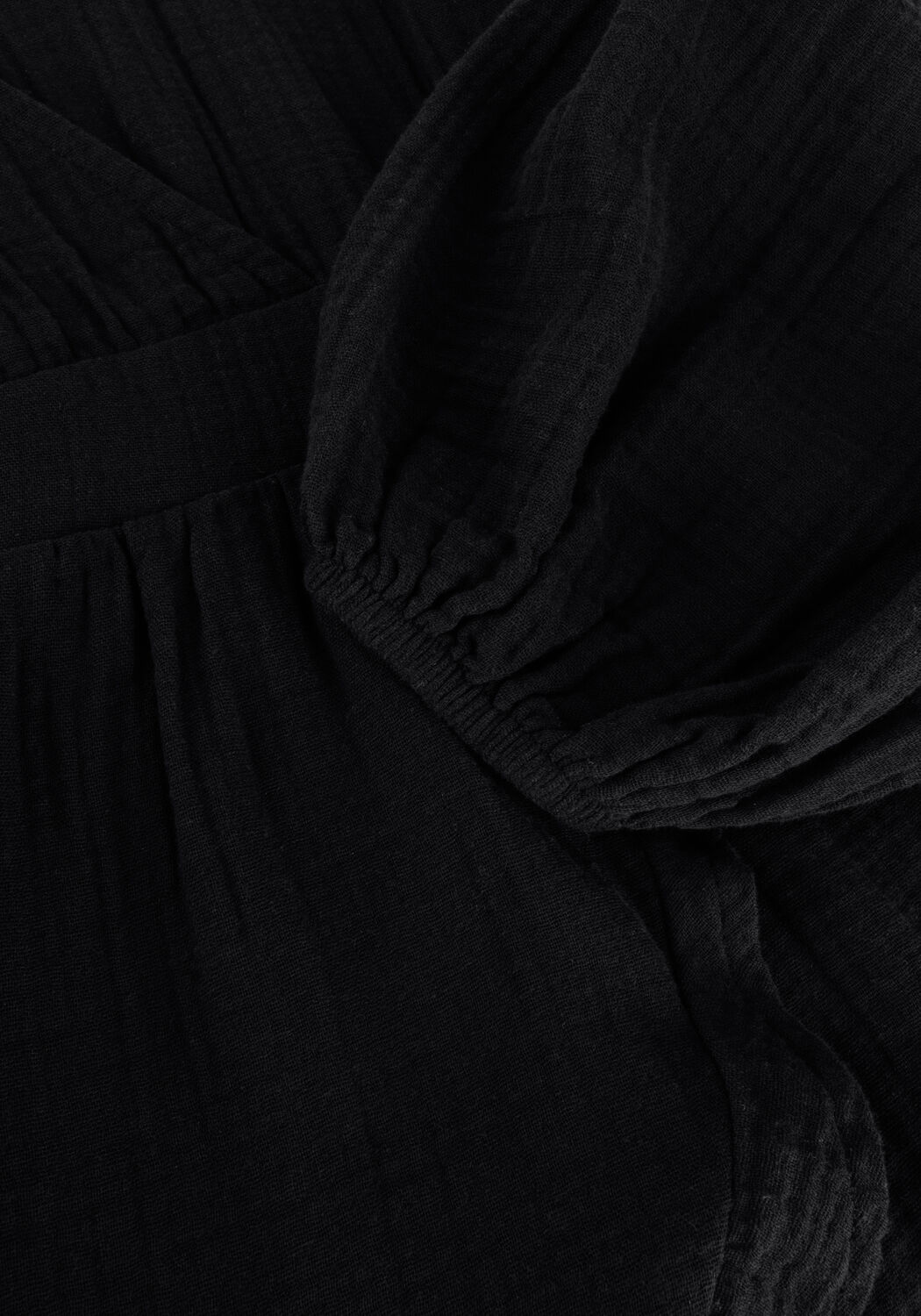 Schwarze ALIX THE LABEL Minikleid LADIES WOVEN FAKE WRAP DRESS - large