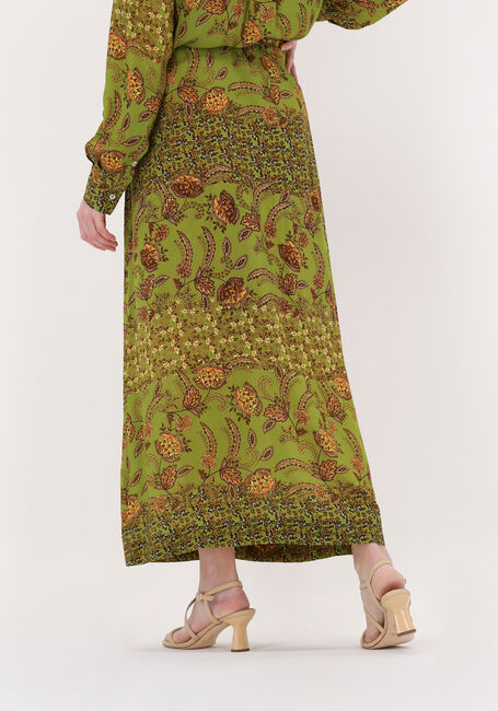 Grüne VANILIA Maxirock LONG PRINTED WRAP SKIRT - large