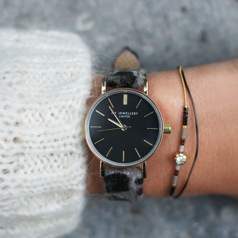 Graue MY JEWELLERY  LEOPARD WATCH - large