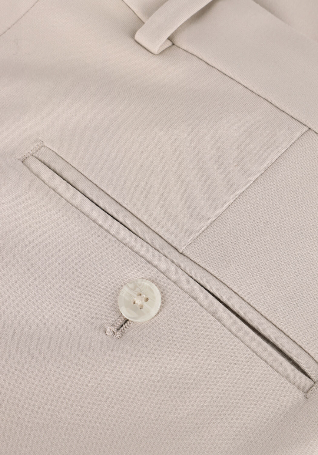 Beige SELECTED MEN Hose SLHSLIM-DELON JERSEY TRS FLEX NOOS - large