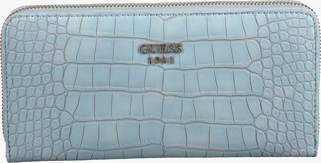 Blaue GUESS Portemonnaie CATE SLG LARGE ZIP AROUND - large