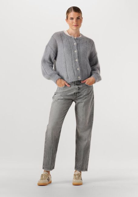 Blaue DES PETITS HAUTS Strickjacke CHOUETTE - large