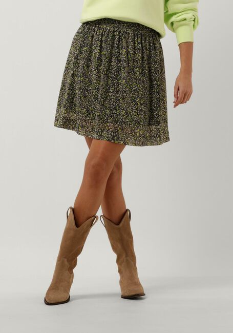 Grüne CATWALK JUNKIE Minirock SK MOSS FLOWERS - large