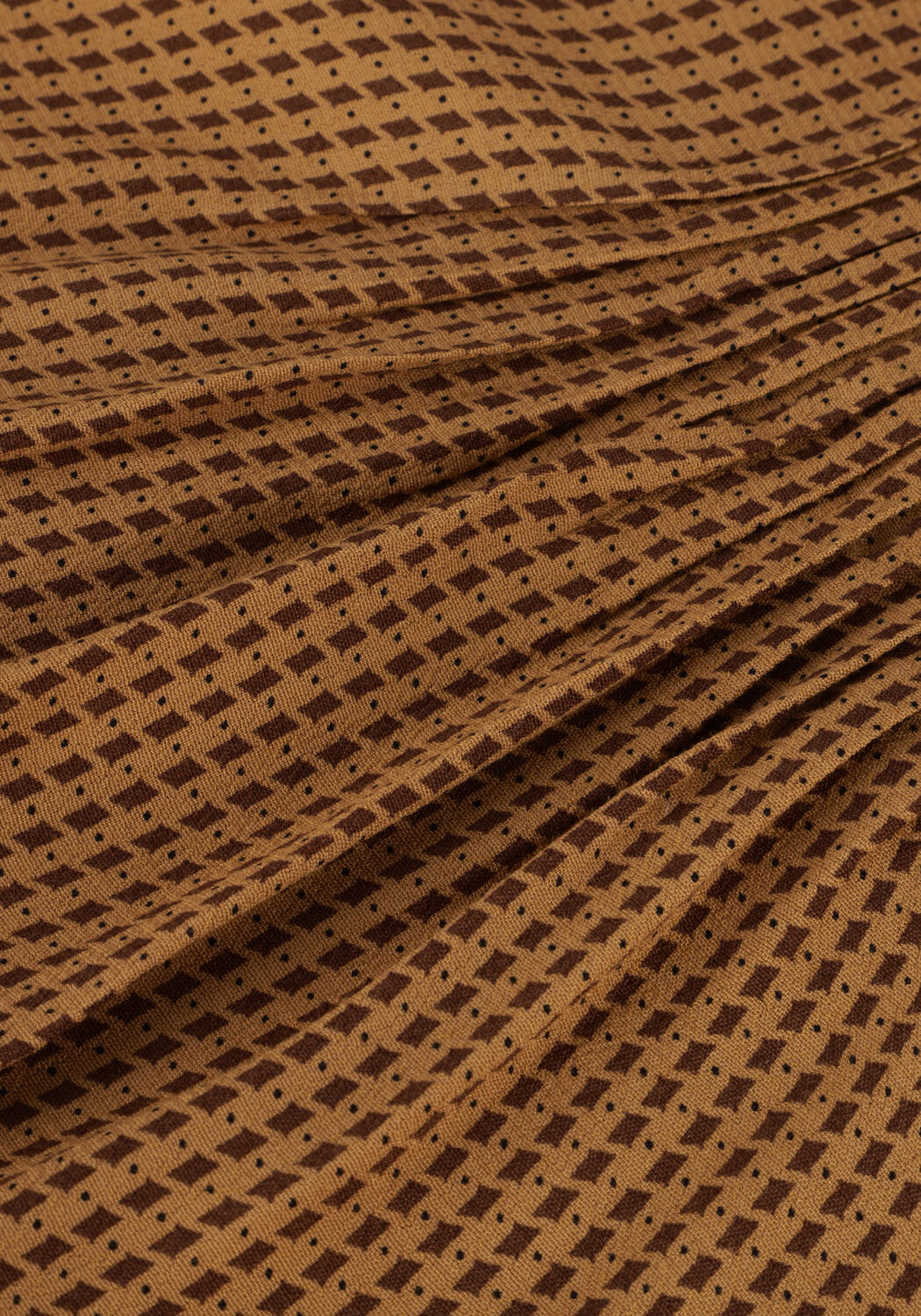 Braune MOS MOSH Blusen FINA PEPITA BLOUSE - large