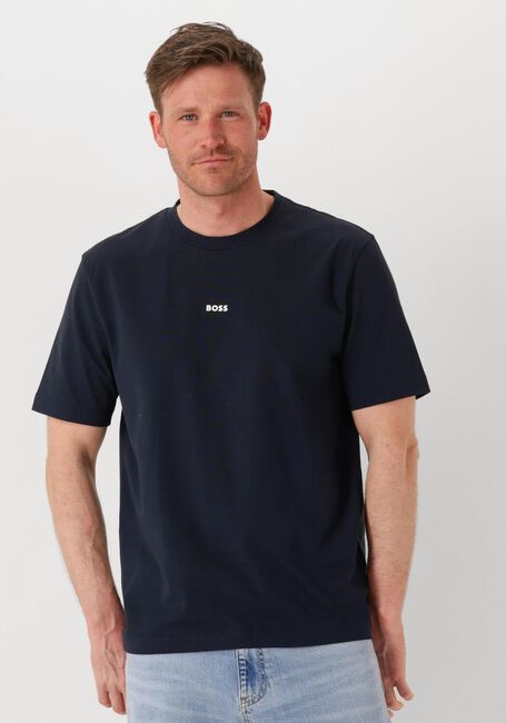 Dunkelblau BOSS ORANGE T-shirt TCHUP 10242929 01 - large