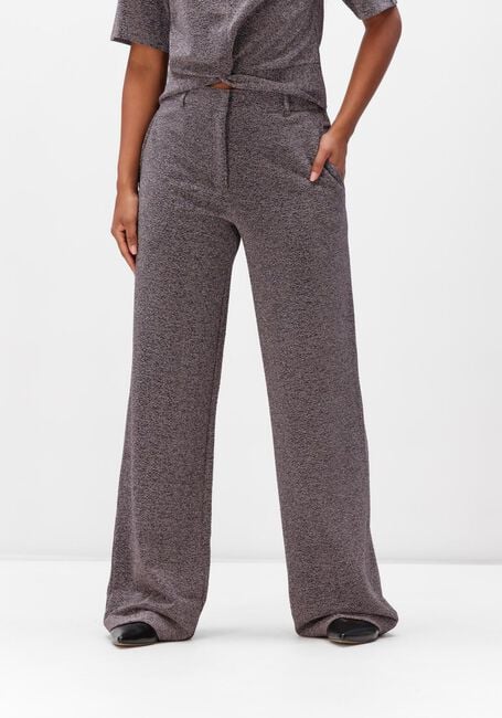 Anthrazit DANTE6 Weite Hose NOEMIA LUREX PANTS - large