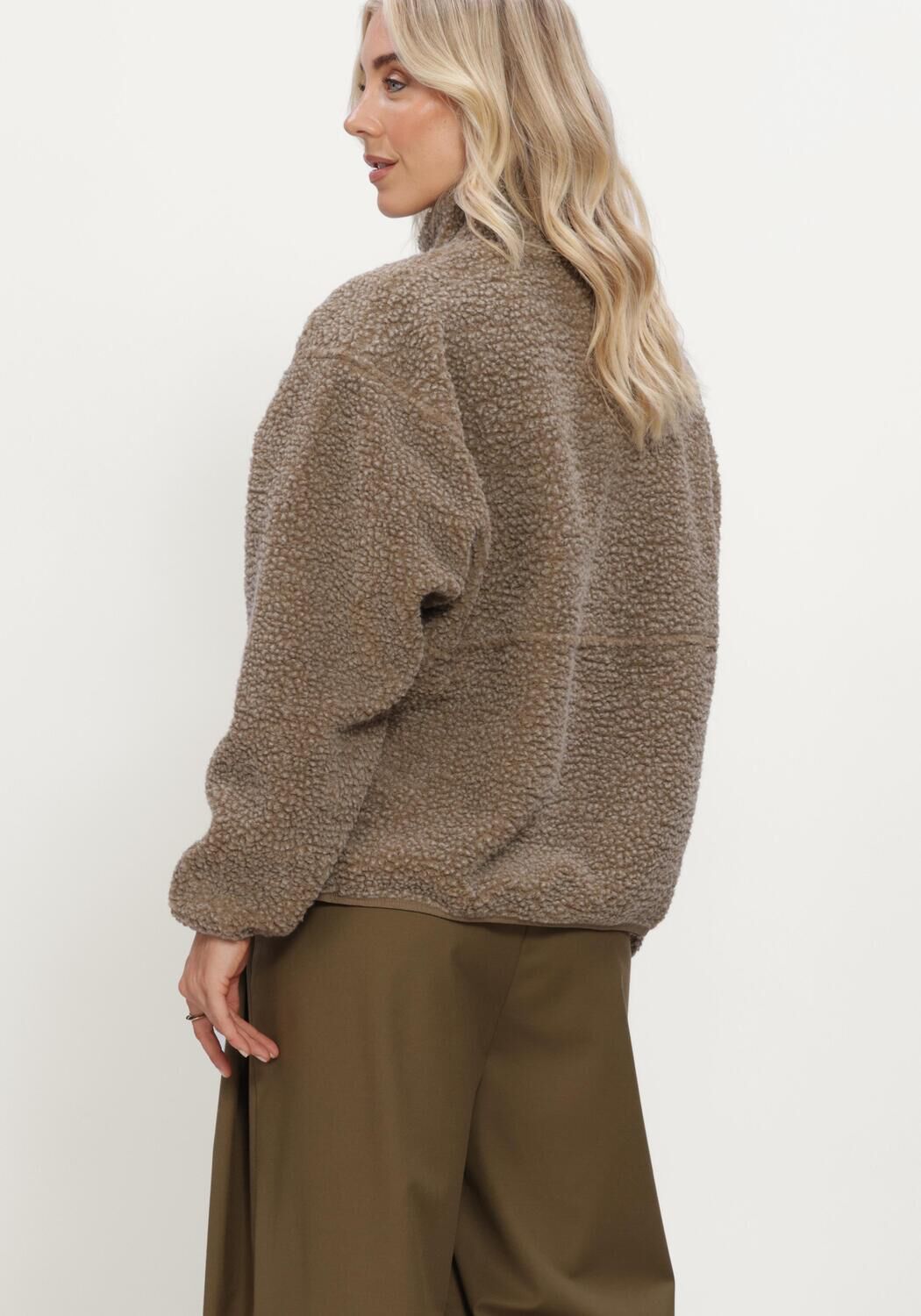 Beige AMERICAN VINTAGE Strickjacke HOKTOWN - large