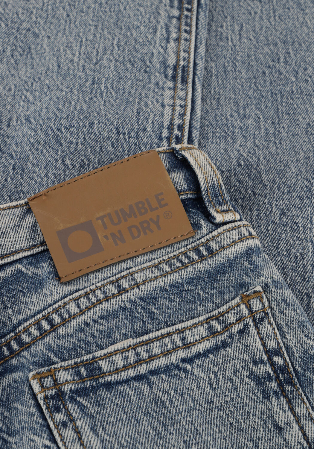 Blaue TUMBLE 'N DRY Mom jeans JASMINE WIDE - large