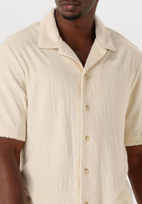 Beige SHIWI Casual-Oberhemd MEN TED SHORT SLEEVE GEO SUN - large
