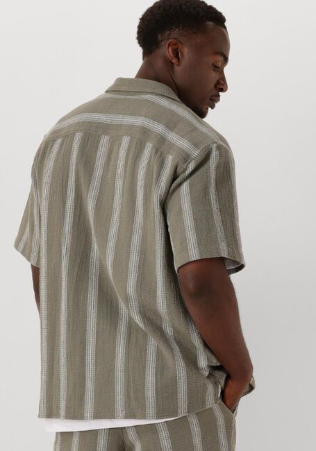 Grüne SELECTED HOMME Casual-Oberhemd SLHRELAX-SAL SHIRT SS RESORT - large
