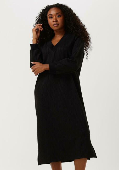 Dunkelblau PENN & INK Midikleid DRESS V - large