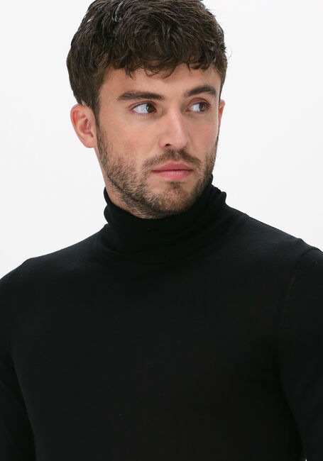 Schwarze BOSS Rollkragenpullover MUSSO-P 10210056 - large