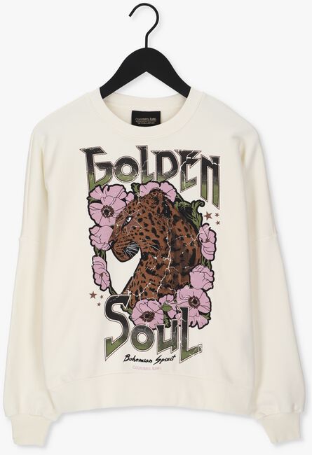Beige COLOURFUL REBEL Sweatshirt GOLDEN SOUL DROPPED SHOULDER SWEAT - large