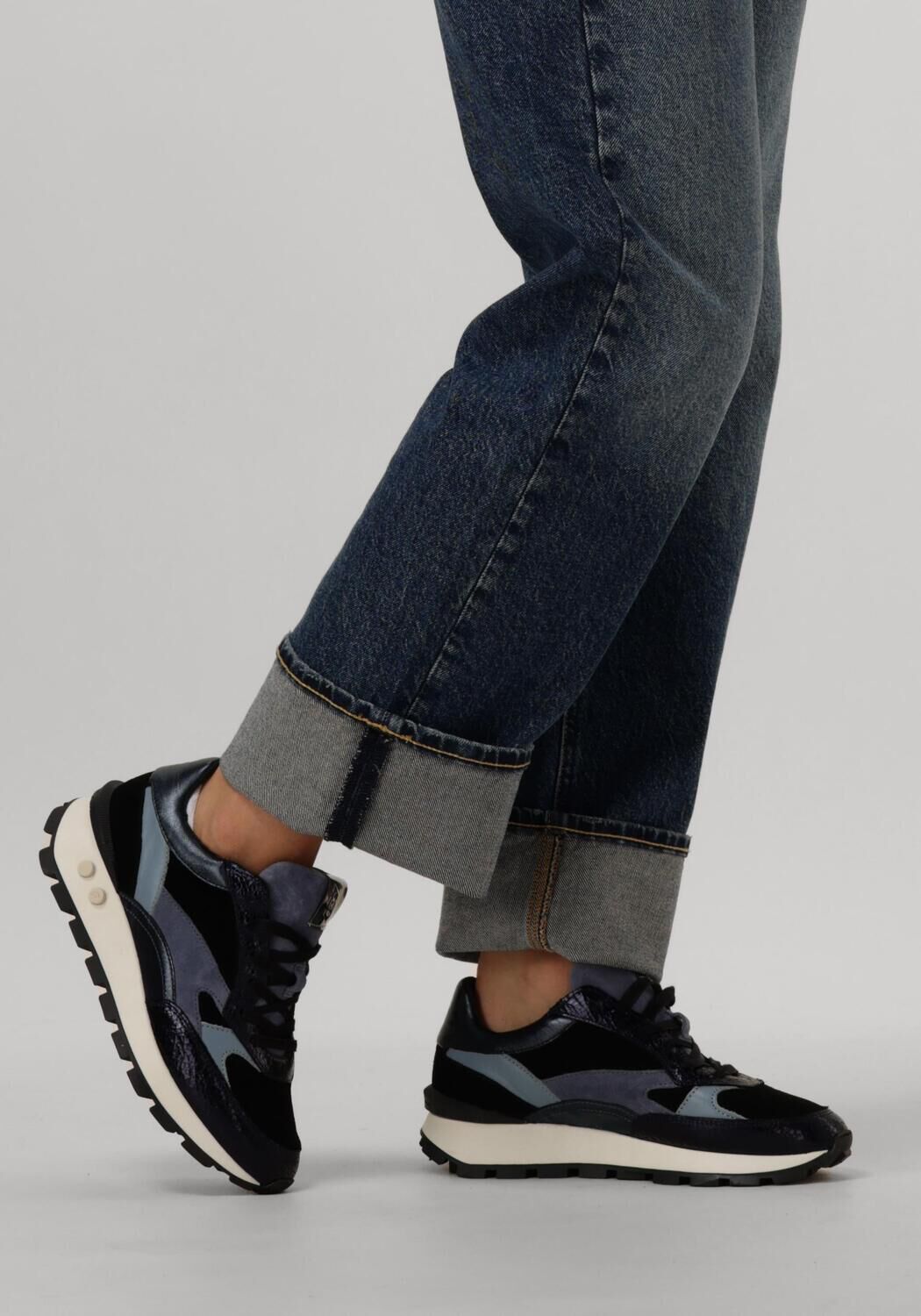 Blaue FLORIS VAN BOMMEL Sneaker Low BLOKKI 04.01 - large