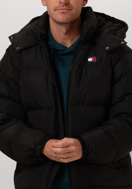 Schwarze TOMMY JEANS Wattierte Jack TJM ALASKA PUFFER EX - large
