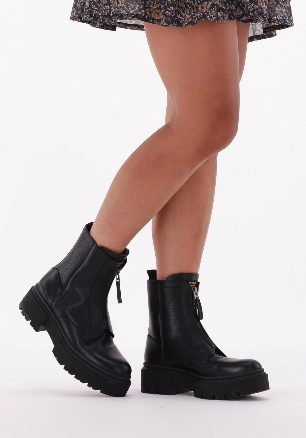 Schwarze G-STAR RAW Ankle Boots KAFEY PFM HGH ZIP W - large