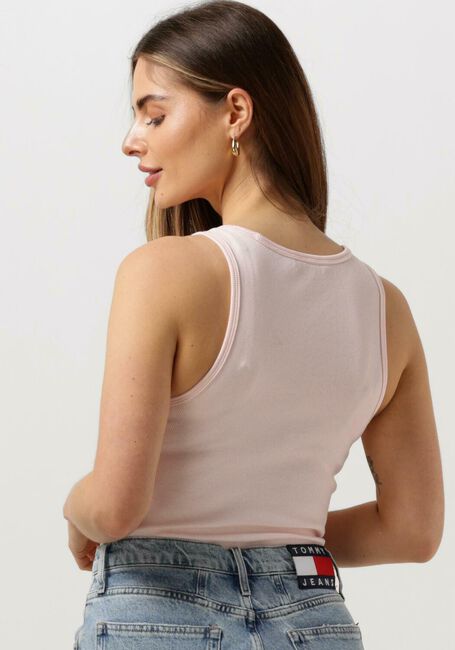 Hell-Pink TOMMY JEANS Top TJW ESSENTIAL RIB TANK - large