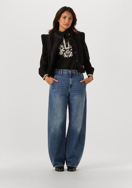 Schwarze ANTIK BATIK Gilet SALLY GILET - large