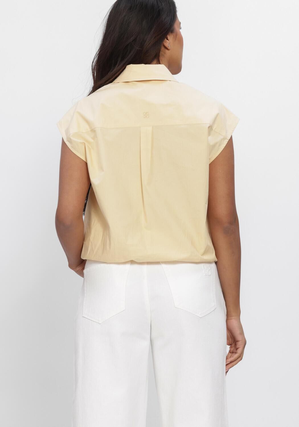 Creme DANTE6 Blusen ALCON SCARF DETAILED SHIRT - large
