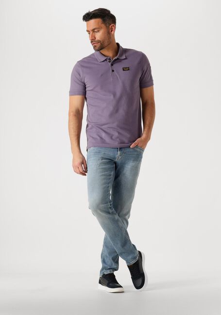 Lila PME LEGEND Polo-Shirt SHORT SLEEVE POLO TRACKWAY POLO - large