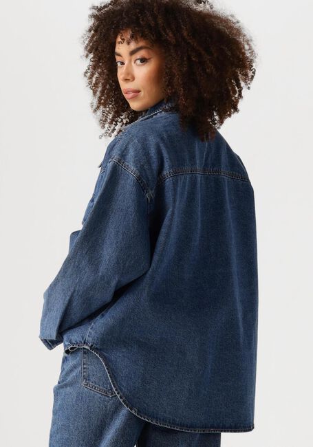 Blaue EDITED Blusen OVERSIZE ANISHA OVERSHIRT - large