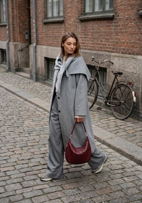 Graue EDITED Hose SANDY TROUSERS - large