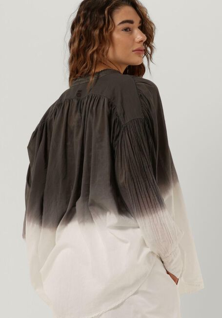 Braune 10DAYS Blusen FLOWY BLOUSE DIP DYE - large