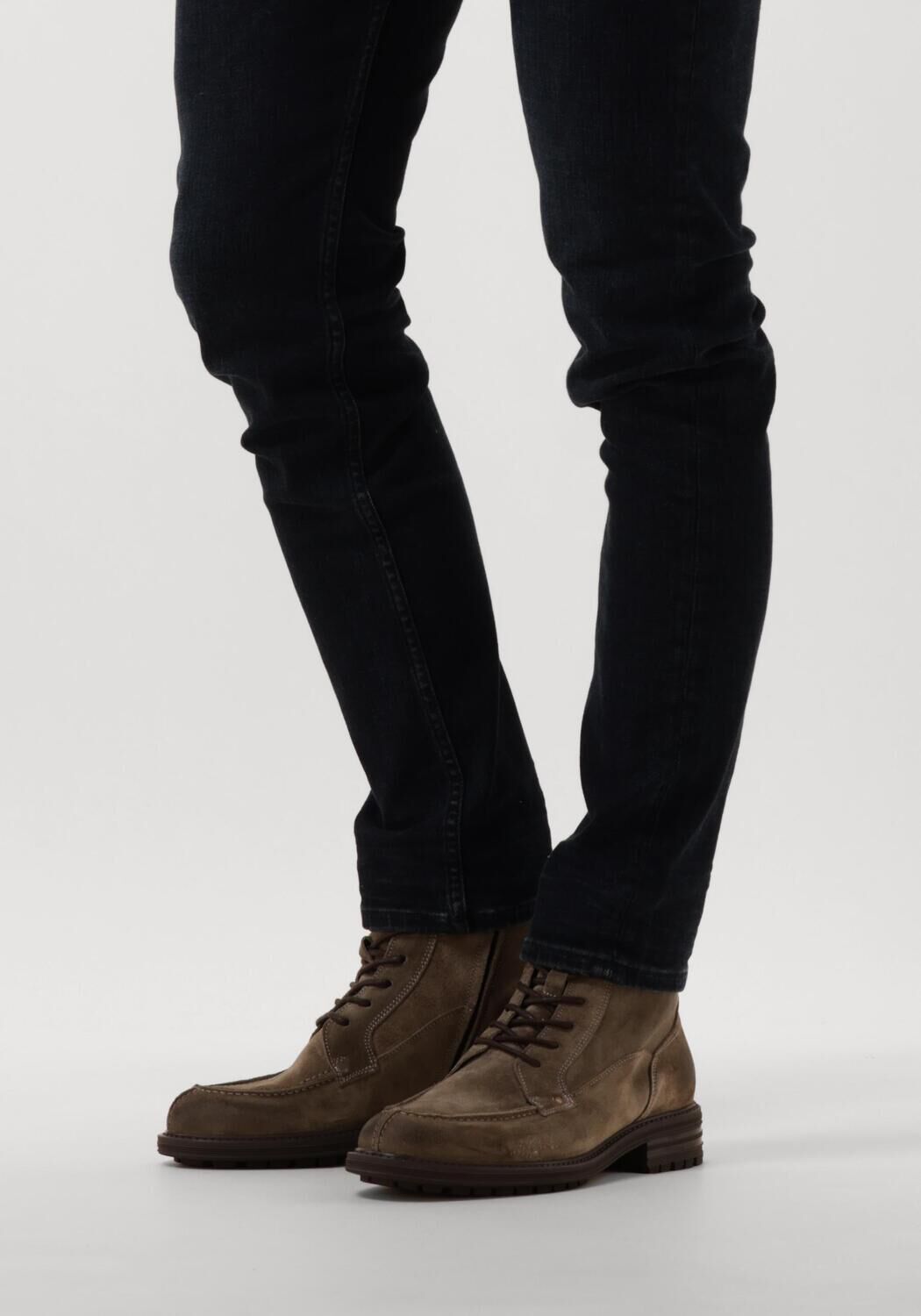 Taupe PANTOFOLA D'ORO Schn&uuml;rboots SONDRIO HIGH - large