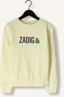 Gelbe ZADIG & VOLTAIRE Sweatshirt X60382 Gelbe ZADIG & VOLTAIRE Sweatshirt X60382 - medium