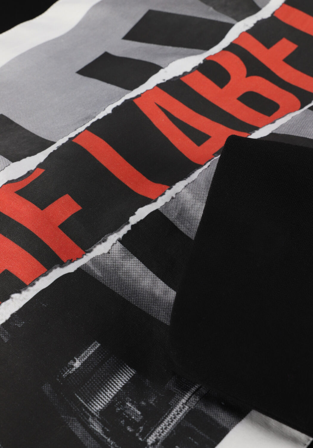 Schwarze ALIX THE LABEL Blazer LADIES WOVEN ALIX PATCH BLAZER - large