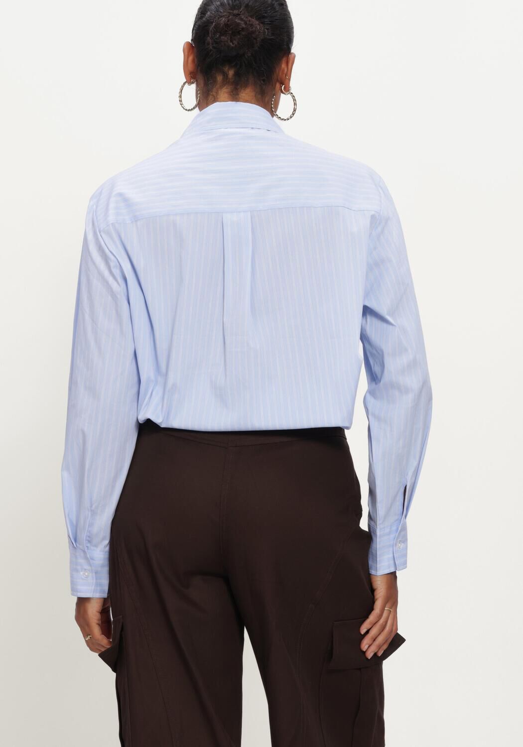 Hellblau COPENHAGEN MUSE Blusen CMSHIRTY-SHIRT - large