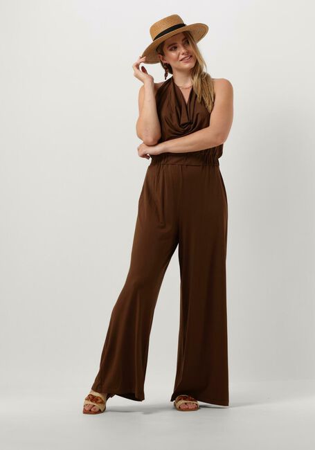 Braune NOTRE-V Jumpsuit X FLORINE - JONDAL SUIT - large