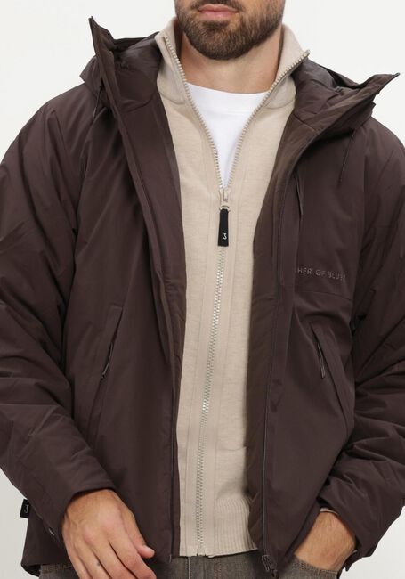 Braune BUTCHER OF BLUE Wattierte Jack LANDON JACKET - large