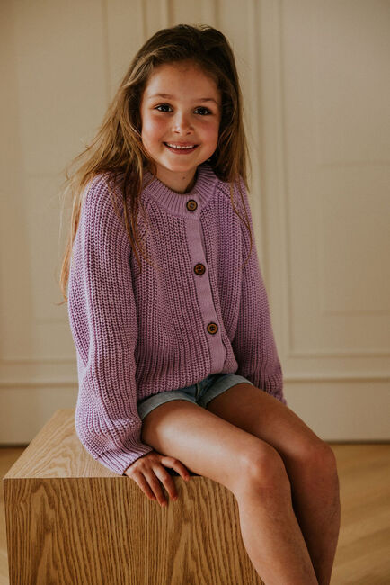 Lilane YUKI KIDSWEAR Strickjacke RAGLAN CARDIGAN - large