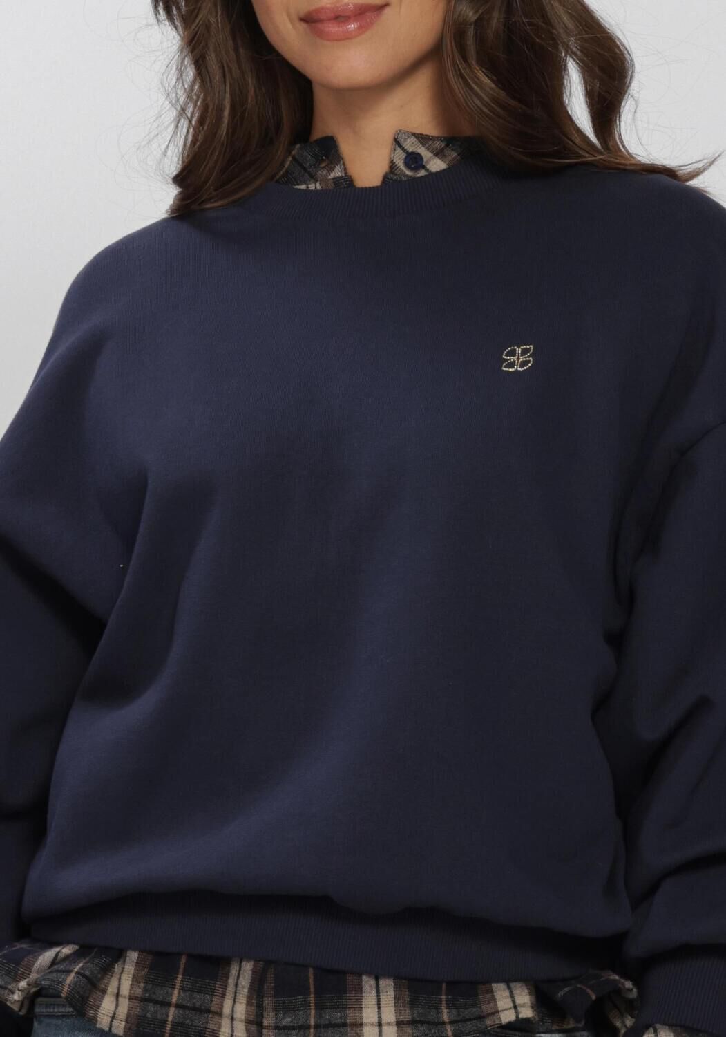 Dunkelblau BY-BAR Sweatshirt LILI COAST SWEATER - large