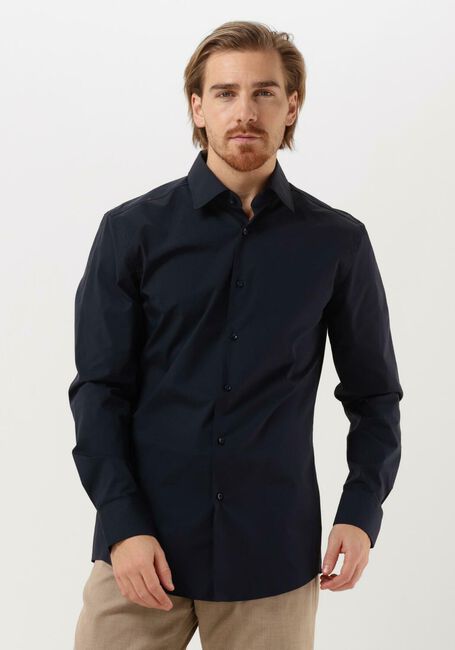 Dunkelblau BOSS BLACK Klassisches Oberhemd H-HANK-KENT0C1-214 - large