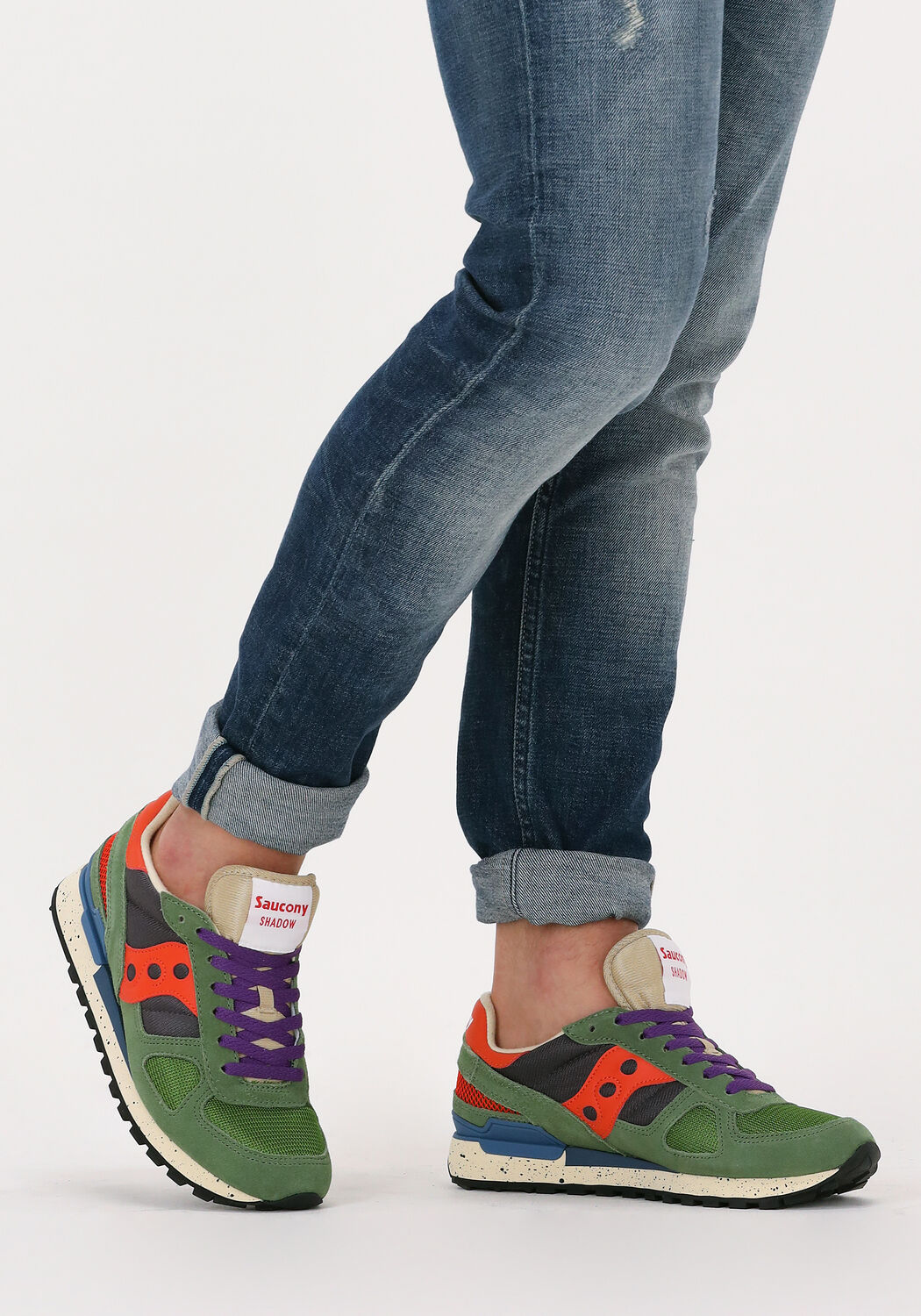 Gr&uuml;ne SAUCONY Sneaker Low SHADOW ORIGINAL HEREN - large