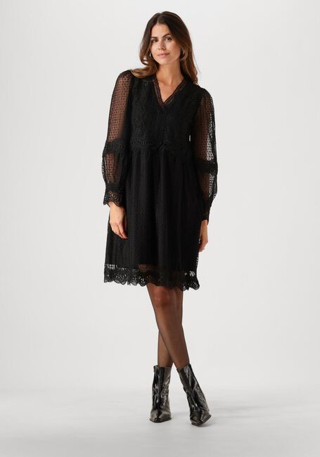 Schwarze Y.A.S. Minikleid YASSOPHIRA LS DRESS - large