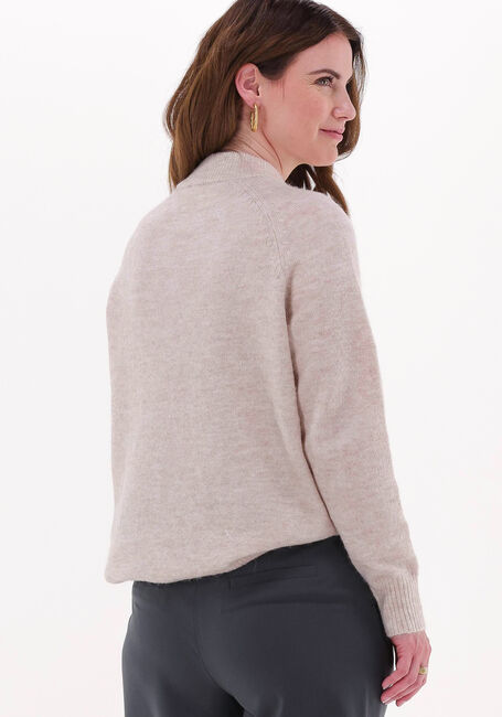 Beige SELECTED WOMEN Pullover LULU LS KNIT HIGH NECK B - large