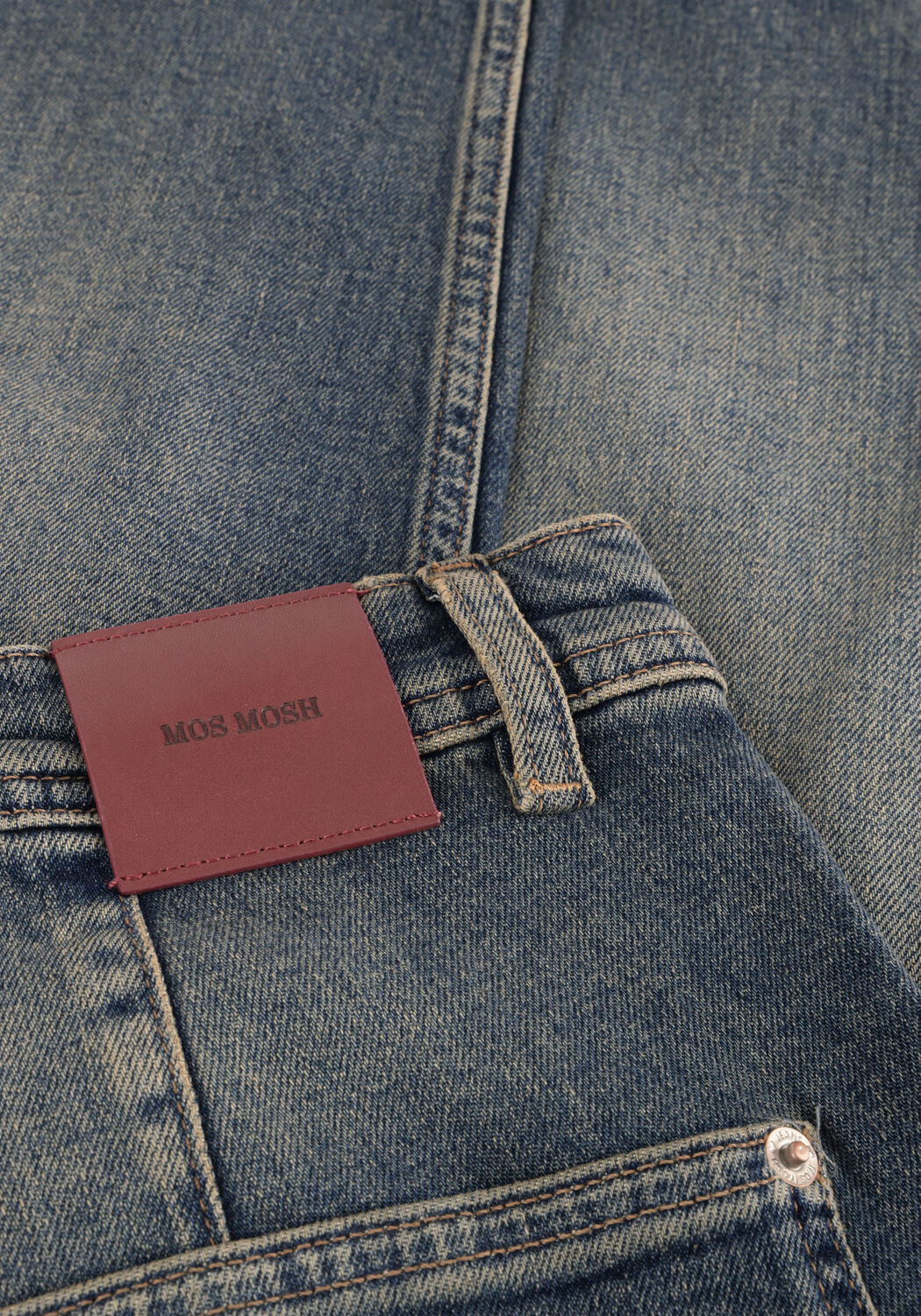 Blaue MOS MOSH Baggy jeans MMAYMEN KYOTO JEANS - large