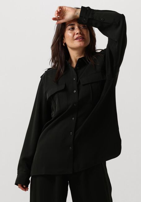Schwarze GESTUZ Blusen SLOANGZ SHIRT - large