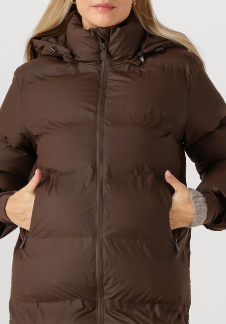 Braune NEO NOIR Wattierte Jack VIVIANA C PUFFER JACKET - large