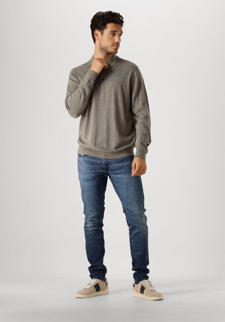 Grüne PROFUOMO Polo-Shirt POLO LONG SLEEVE - large