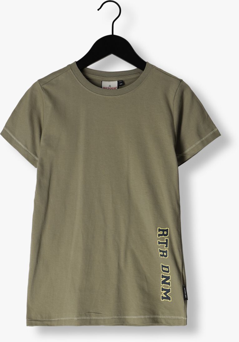 dunkelgrün retour t-shirt italo
