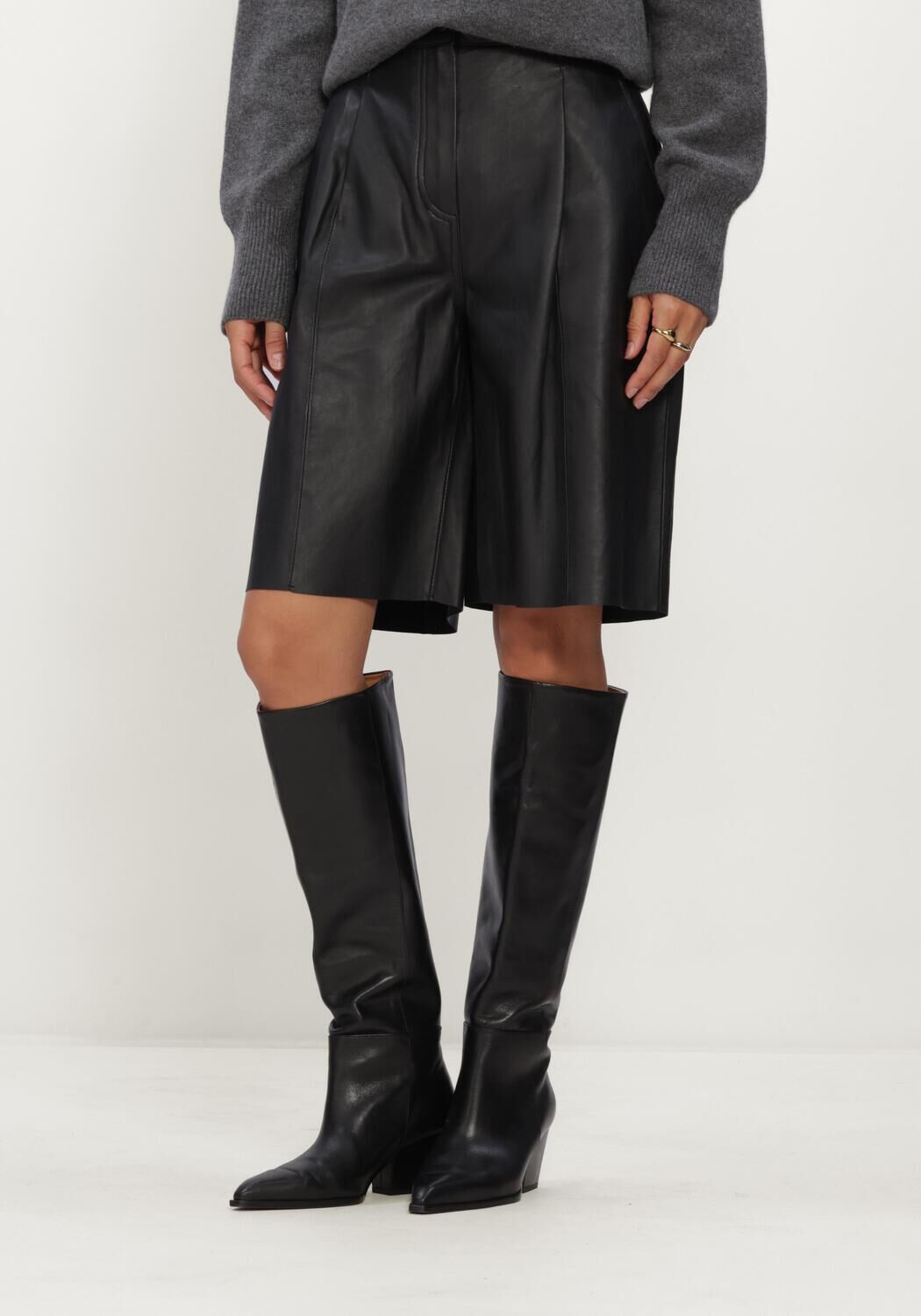Schwarze JANICE Hosen LOU - large