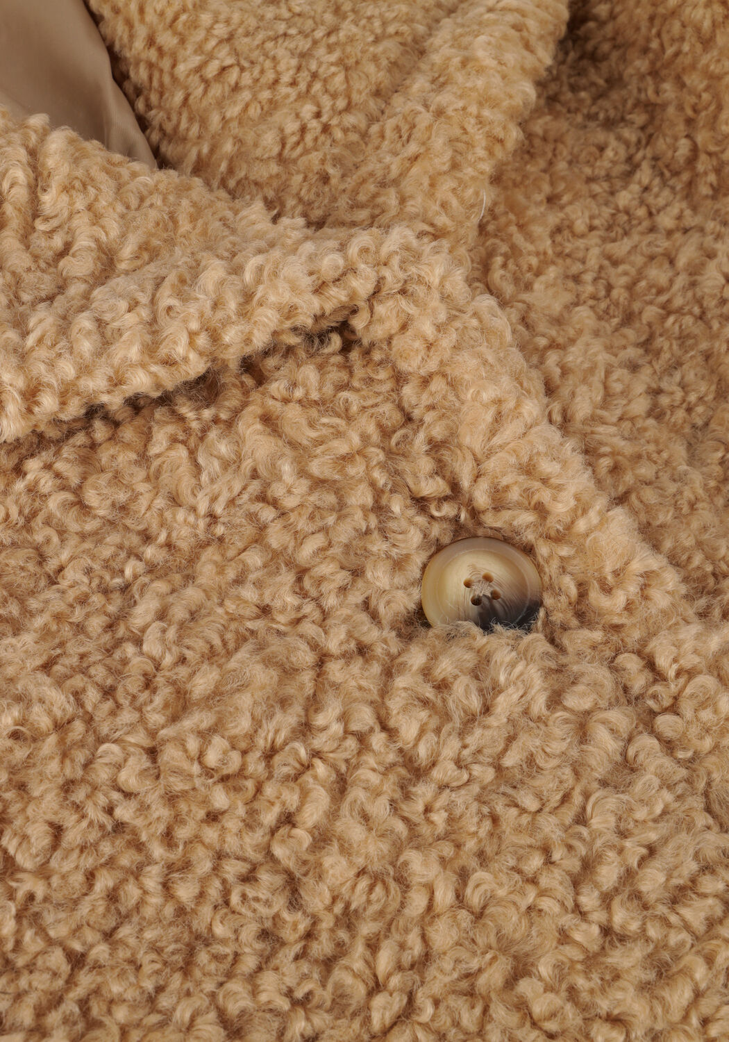 Taupe NOTRE-V Teddy-Jacke TEDDY COAT LONG - large