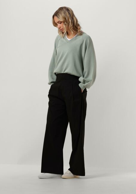 Gr&uuml;ne MSCH COPENHAGEN Sweatshirt MSCHNELINA IMA Q RAGLAN V SWEATERSHIRT - large